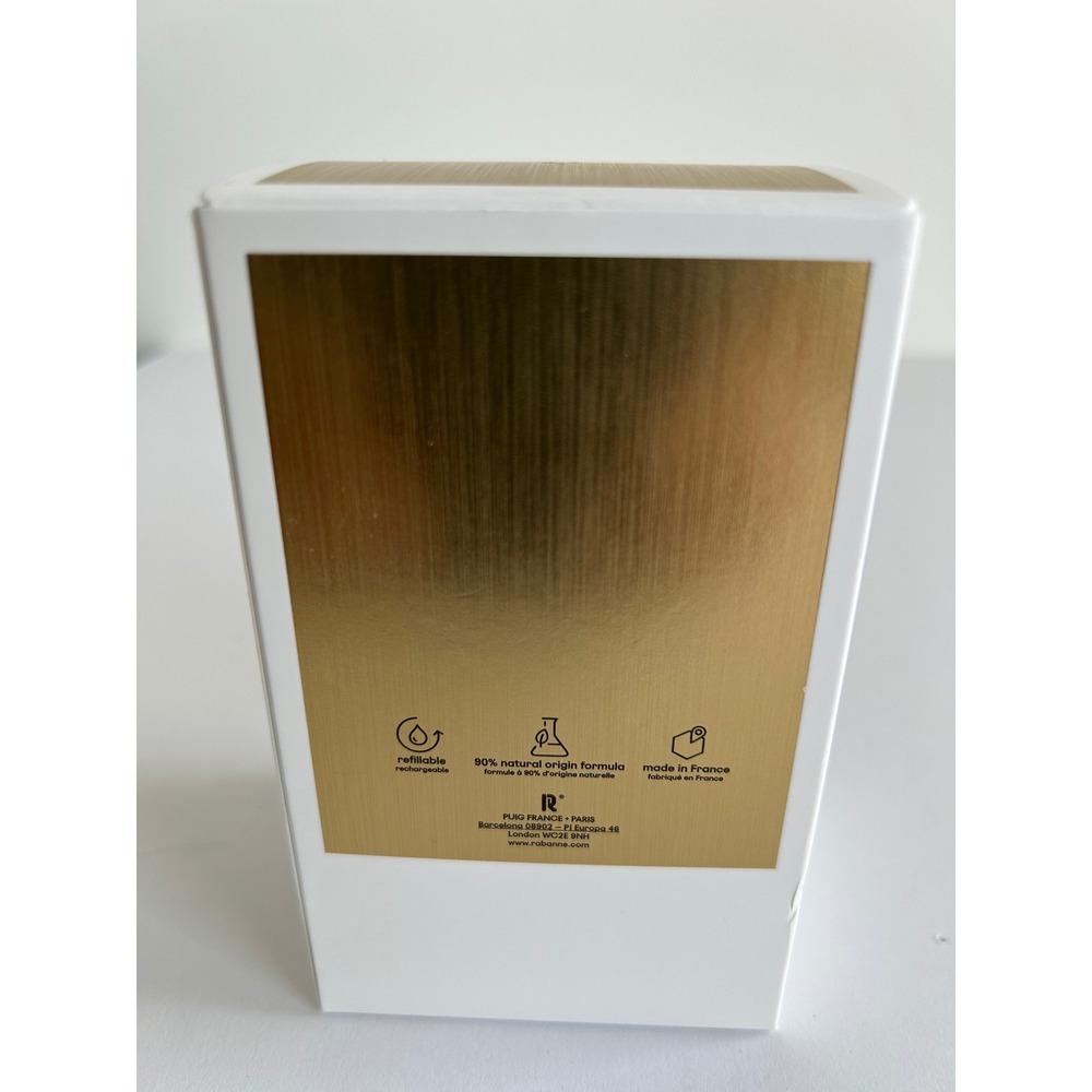 Rabanne Million Gold For Her Eau de Parfum 50ml 1.7oz EDP Spray Refillable Boxed - Picture 4 of 5